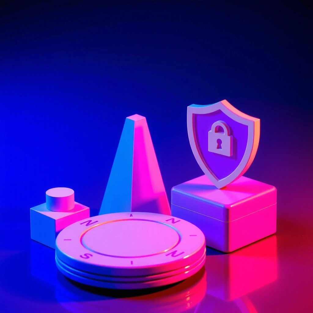 Abstrakter Hintergrund für Casino Vergleichsplattform